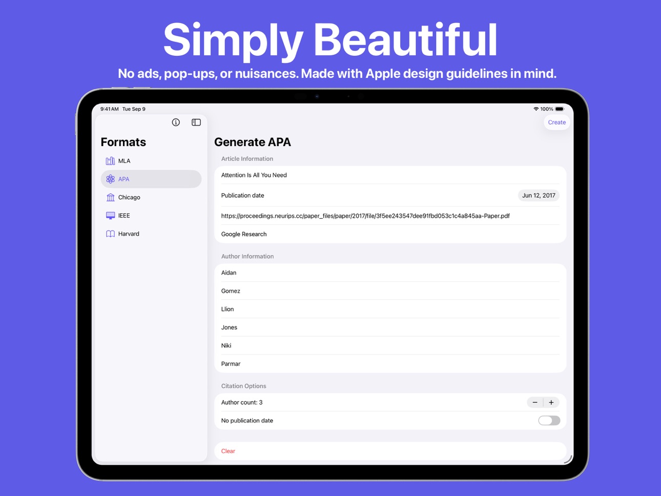 iPad screenshot