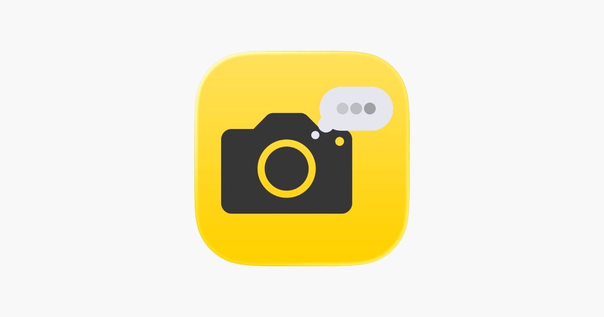 ‎VoiceCam - Speak to Camera App - App Store