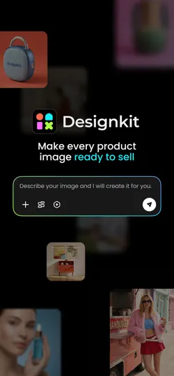 Скриншот Designkit: Ecommerce Creatives на iPhone 1