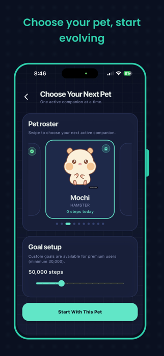 Steppet: Step Tracker Pet Screenshot 5 of 6