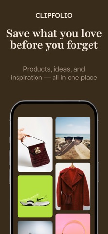Clipfolio – Save & Organize screenshot