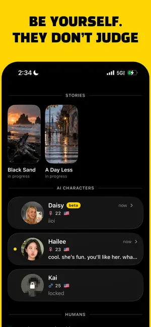 Hailee: AI Girl Stories screenshot 2