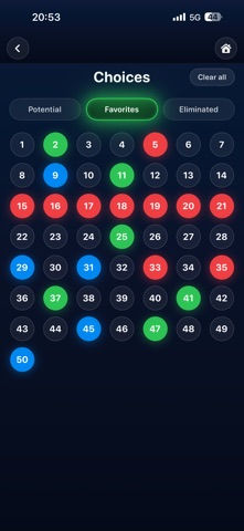 EuroMillions Analyse Screenshot 8 of 9