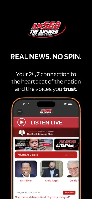 AM 560 The Answer screenshot 1