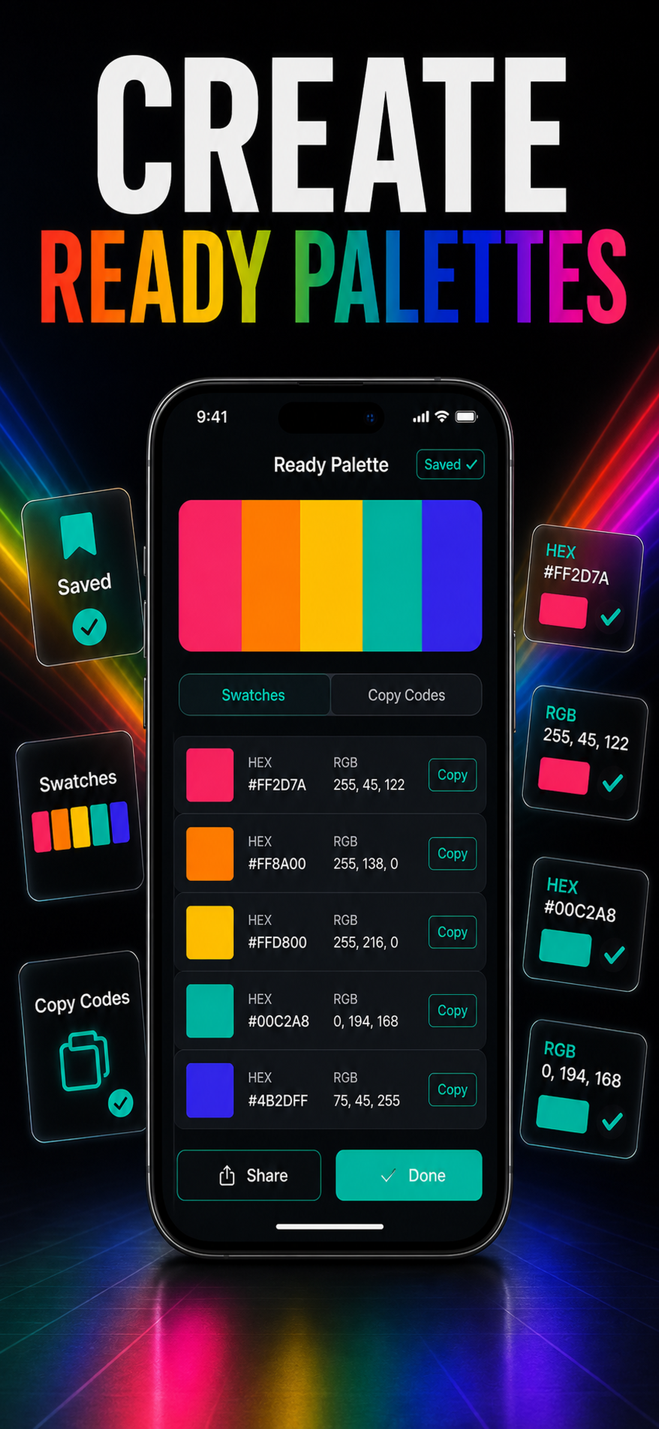 Colour Picker & Palette Tool screenshot 10