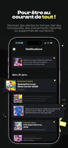 Niiity: Geek & Otaku Events iPhone screenshot