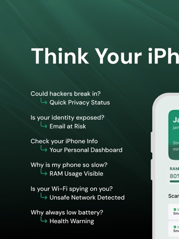 Safey: Security & Phone Guard! iPad screenshot