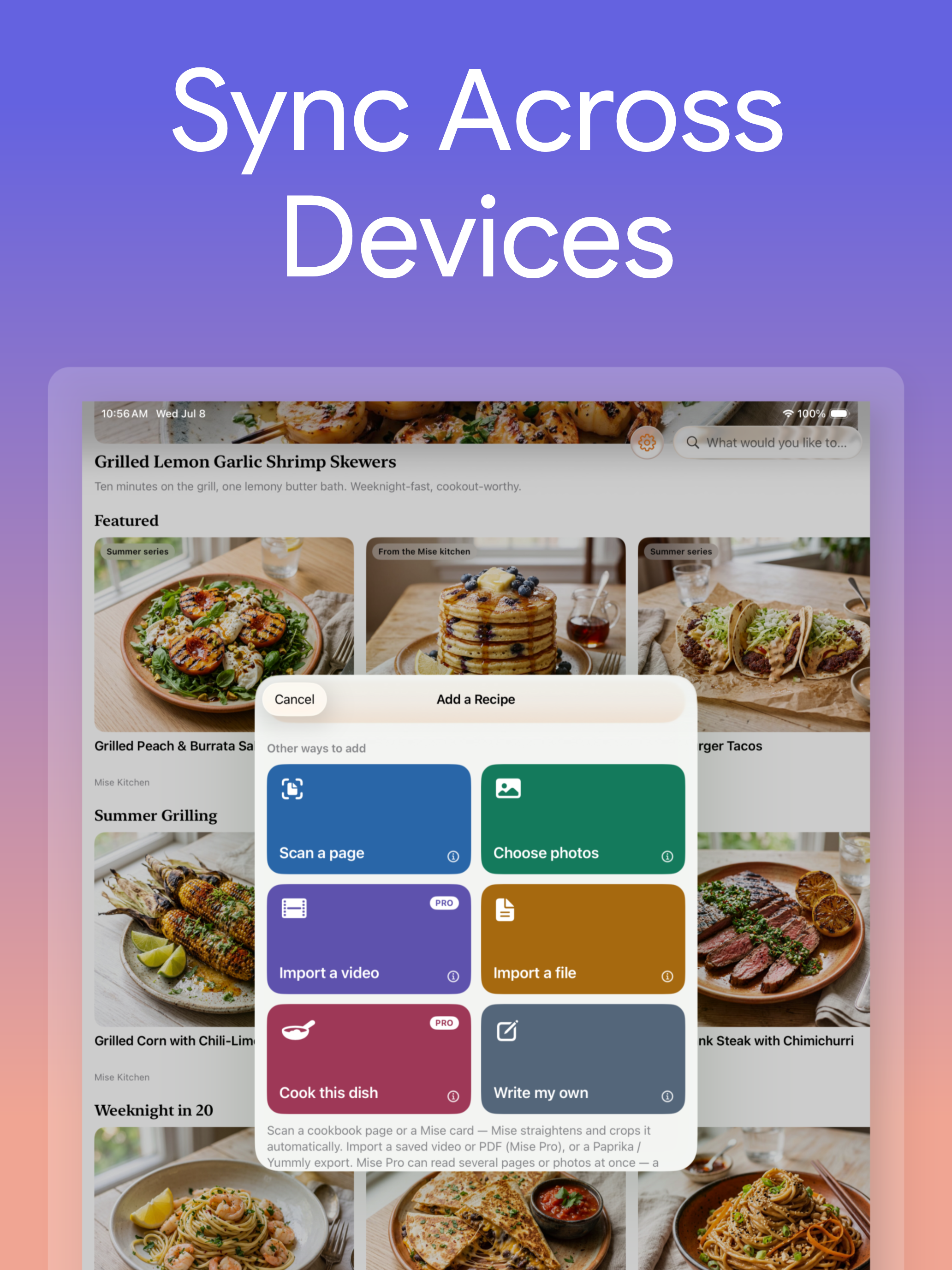 Mise: Save Recipes & Meal Plan screenshot 12