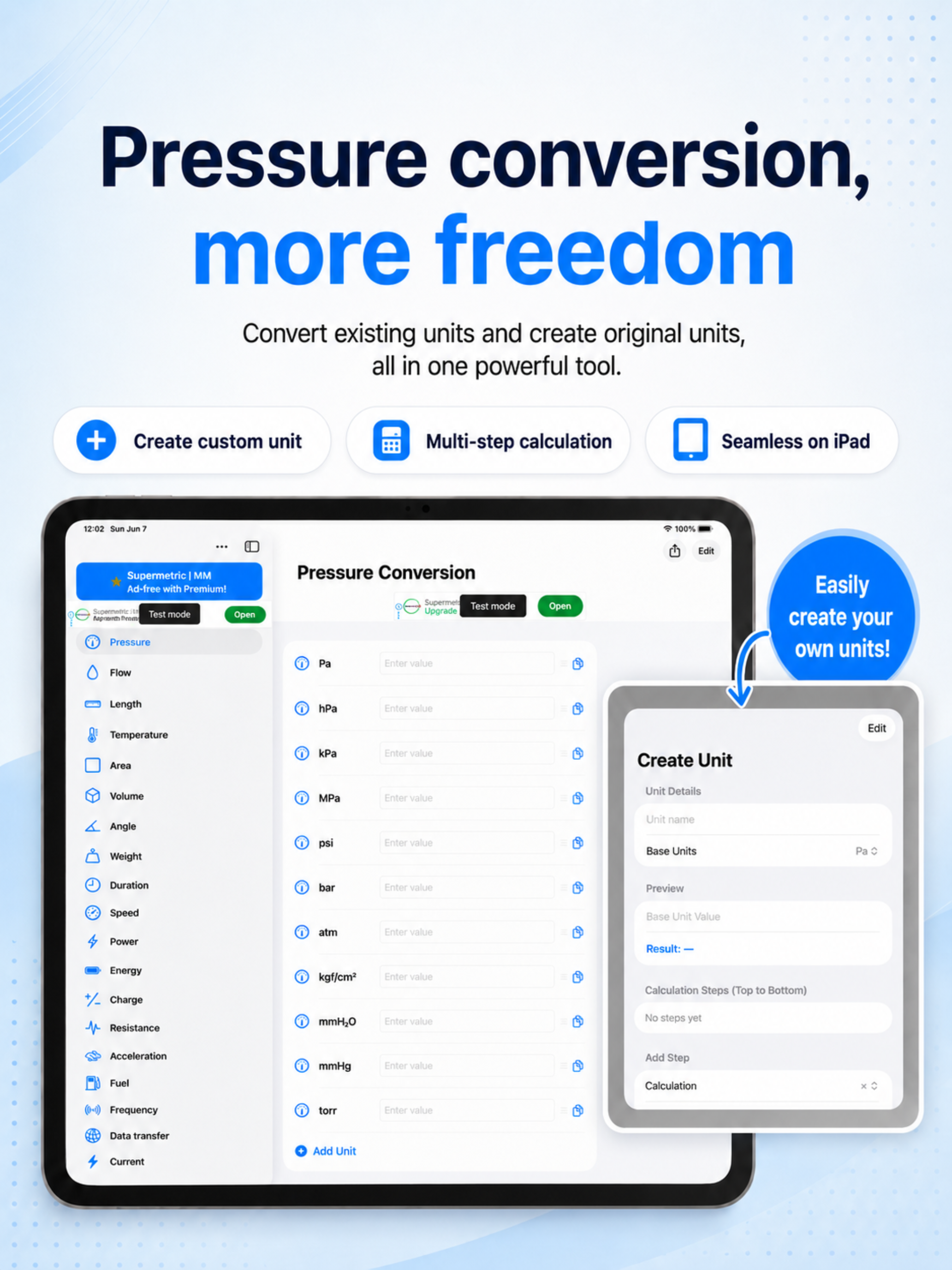 Custom Unit Converter - MyUnit