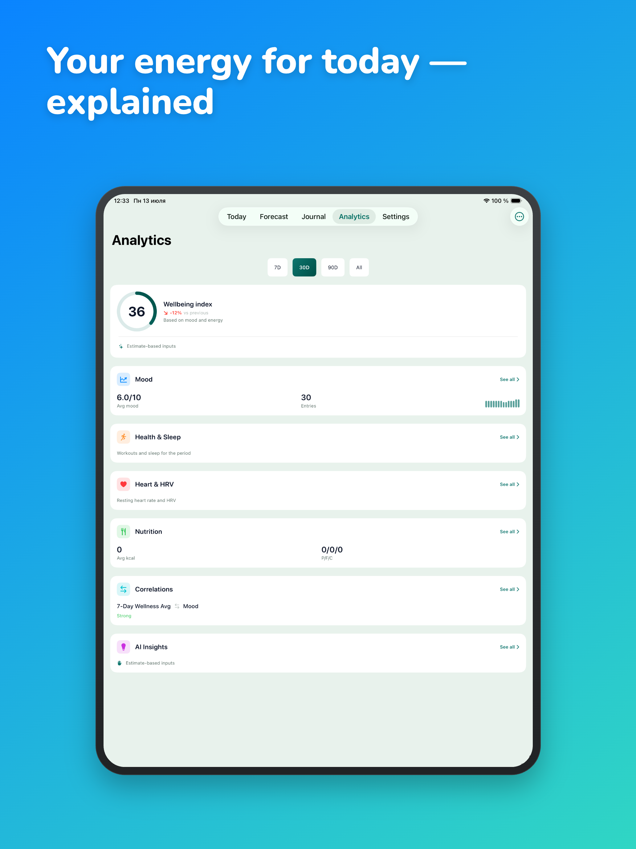 MeteoHealth: Symptom Tracker screenshot 8