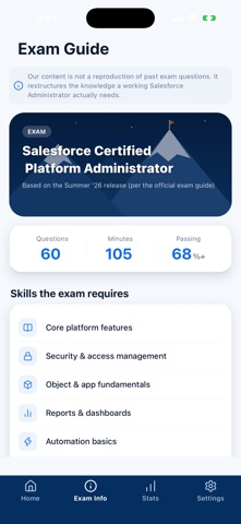 CRM Administrator Exam Prep Screenshot 2 of 3