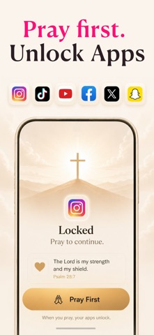 Faith App Lock: Christ Lock iPhone screenshot