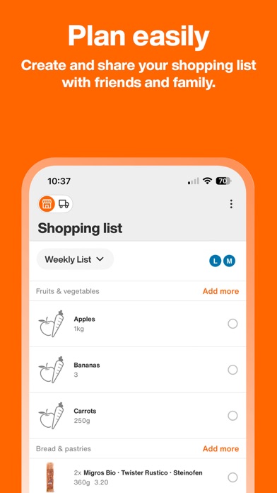 Migros – Einkaufen & Sparen iPhone screenshot 5 - Shopping app