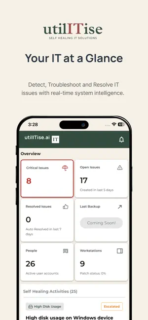 utilITise: Self-Healing IT screenshot 1