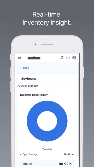 Cornerstone Ag, LLC Screenshot
