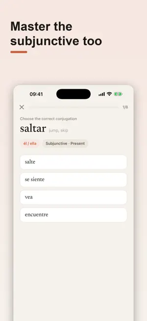 Verbos: Spanish Conjugation screenshot 3