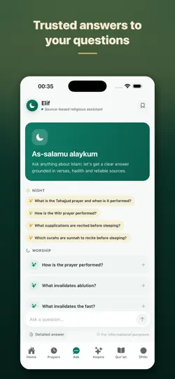 Elif: Namaz Vakti, Kur'an iPhone Ekran Görüntüsü 3