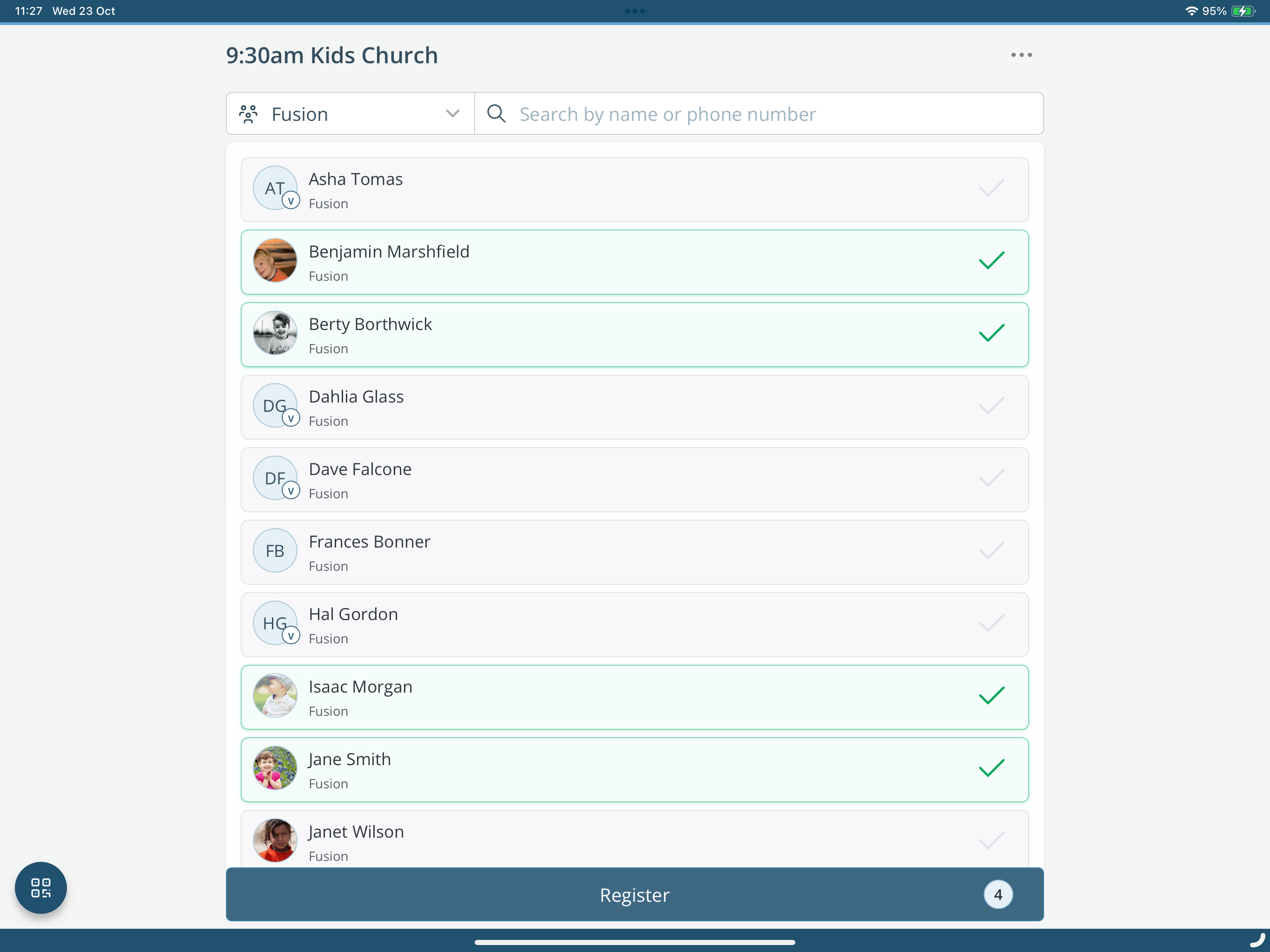 ChurchSuite Check-In screenshot 9