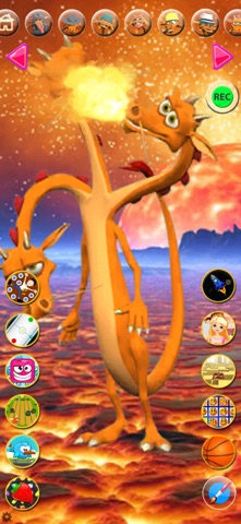 Talking 3 Headed Dragon Screenshot 3 of 10