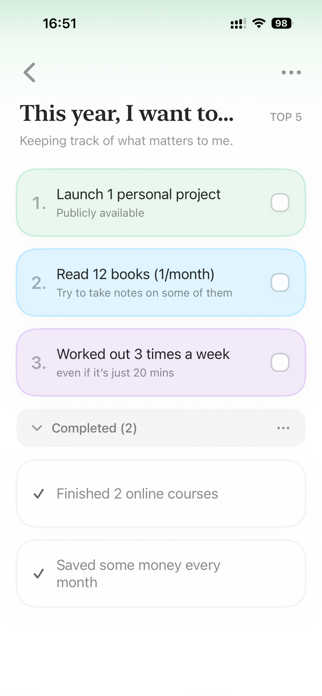 Selfly Journal Screenshot 8 of 10