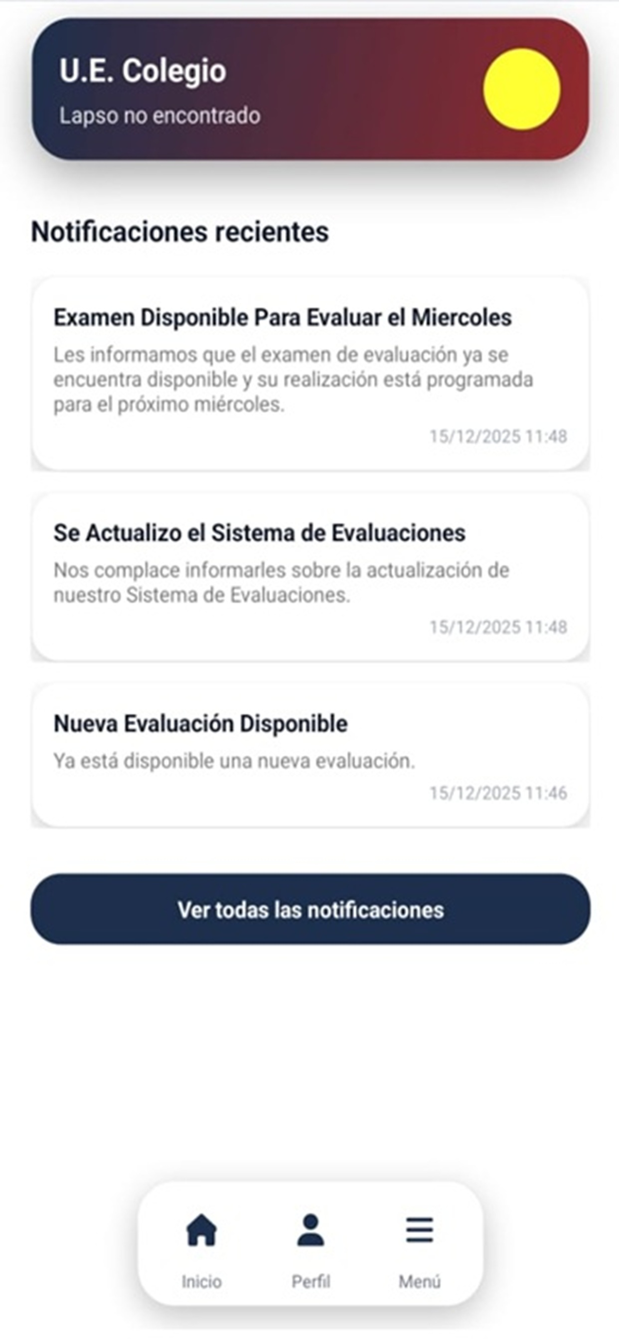 SchoolApp DEMO