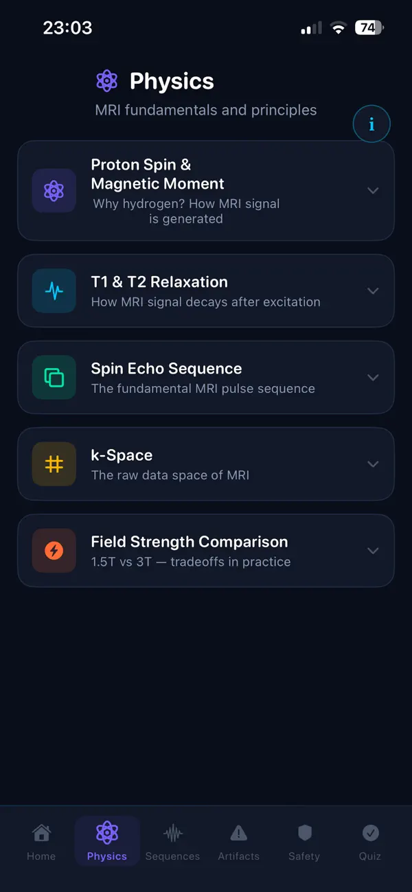 Screenshot #2 pour iMRILearn