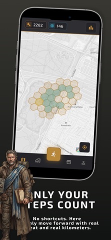 Zero Zone - GPS Game iPhone screenshot