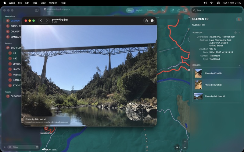 Screenshot #2 pour GPX Atlas – Visionneuse de GPX