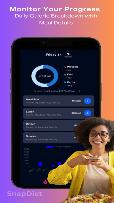 Food Calorie Tracker Screenshot