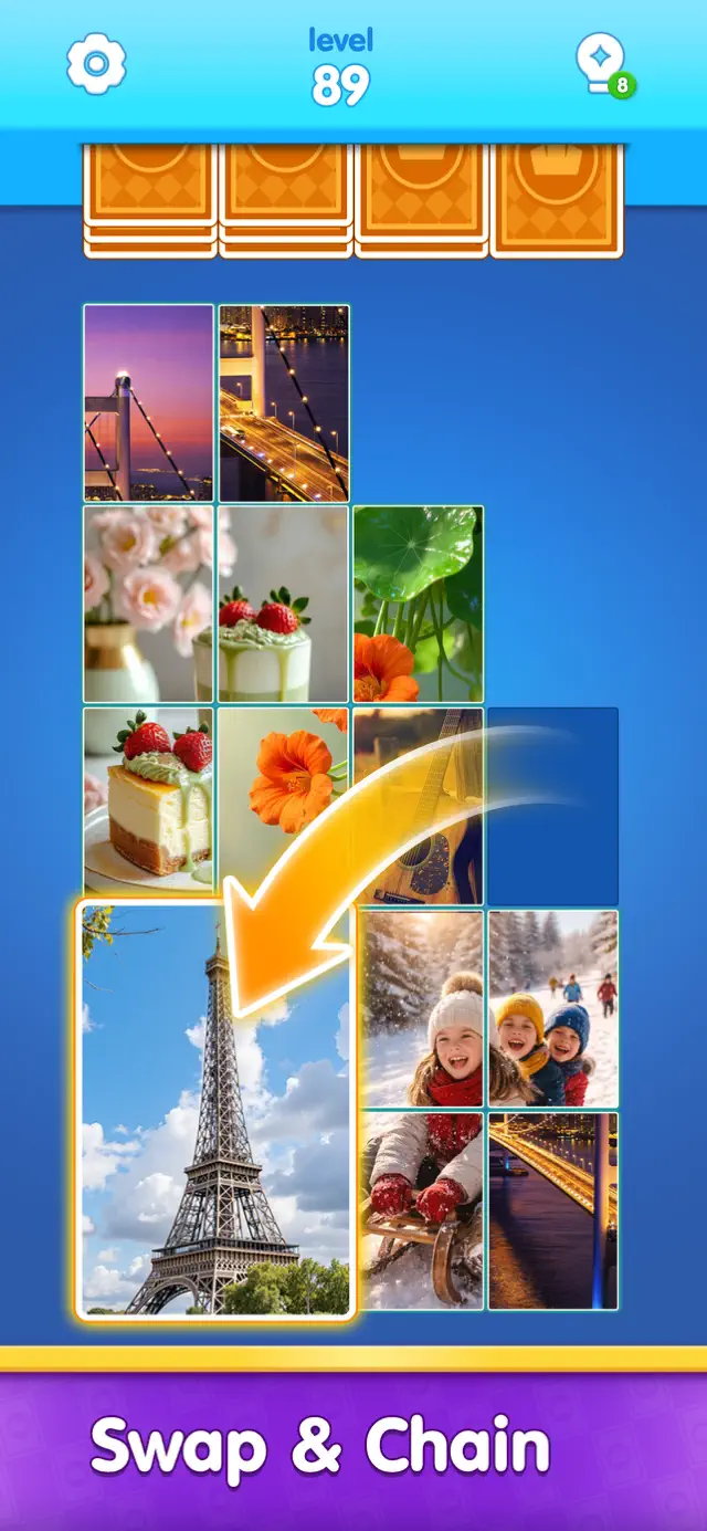 Jigsaw Drop: Solitaire Puzzle screenshot 5