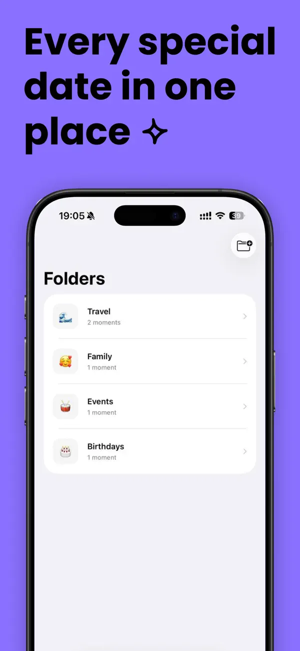 #5. Moments: Event Countdown (iOS) De: Ruslan Shadura