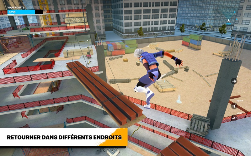 Screenshot #3 pour Parkour Simulateur 3D: Course