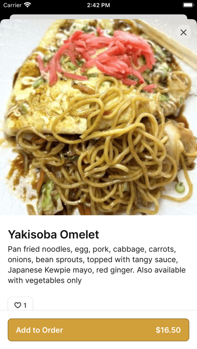 Mako Ramen iPhone screenshot 4 - Food & Drink app