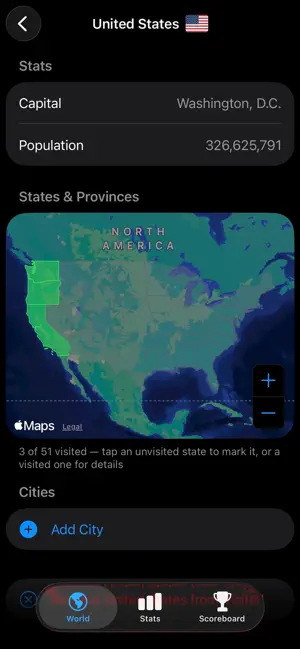 Marco (Travel Tracker) screenshot 3