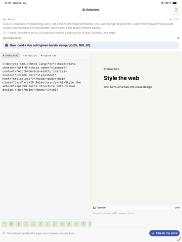 DevMonkey iPad screenshot