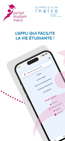 Portail étudiant Inalco iPhone screenshot 4