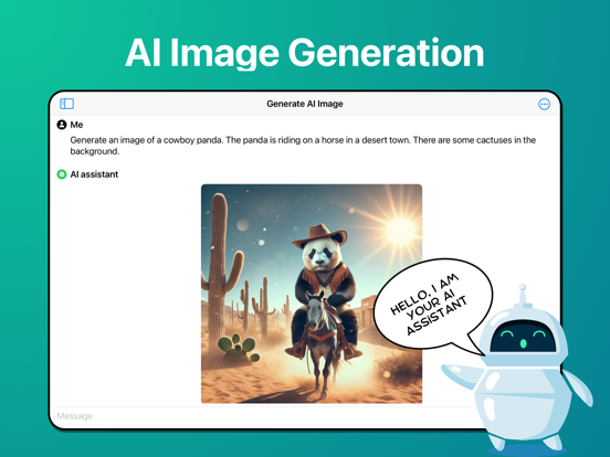 ChatGen Plus: Top AI Chat Bot iPad screenshot 4 - Productivity app