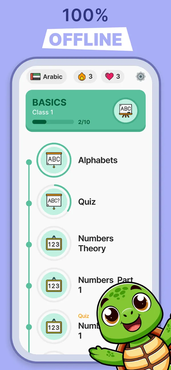 Screenshot #2 pour Learn Arabic for Beginners