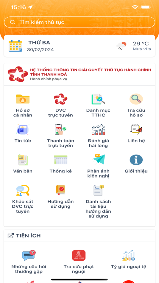 #1. DVC Thanh Hoá - Công dân (iOS) 由: UBND Thanh Hóa