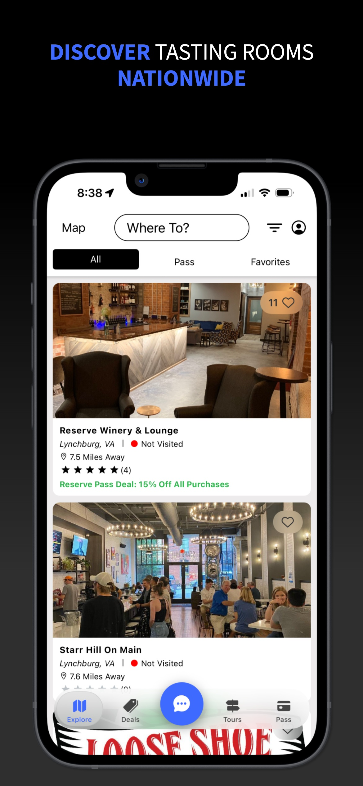 Reserve Tasting Pass screenshot 3