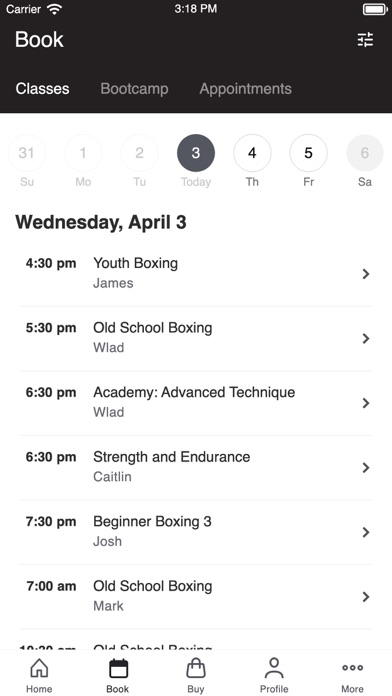 3rd Street Boxing Gym Screenshot 2 - AppWisp.com 3rd Street Boxing Gym Screenshot 2 - AppWisp.com