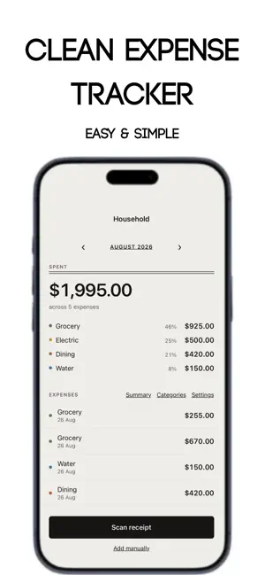 Tap the Total: Receipt Ledger screenshot 1