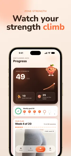 Butt Band Workout - PeachClimb screenshot 4