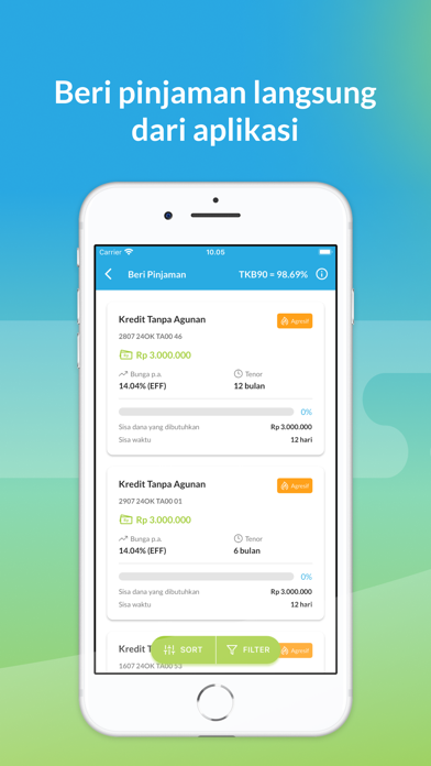 Danai.id - P2P Lending Screenshot