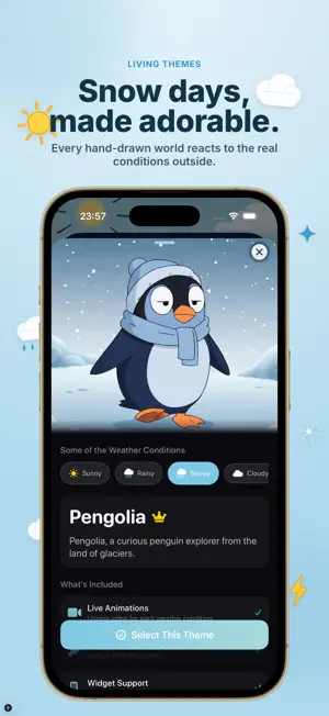 Cartoon Weather: Live Forecast screenshot 4