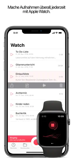 Screenshot von Just Press Record auf dem iPhone 3