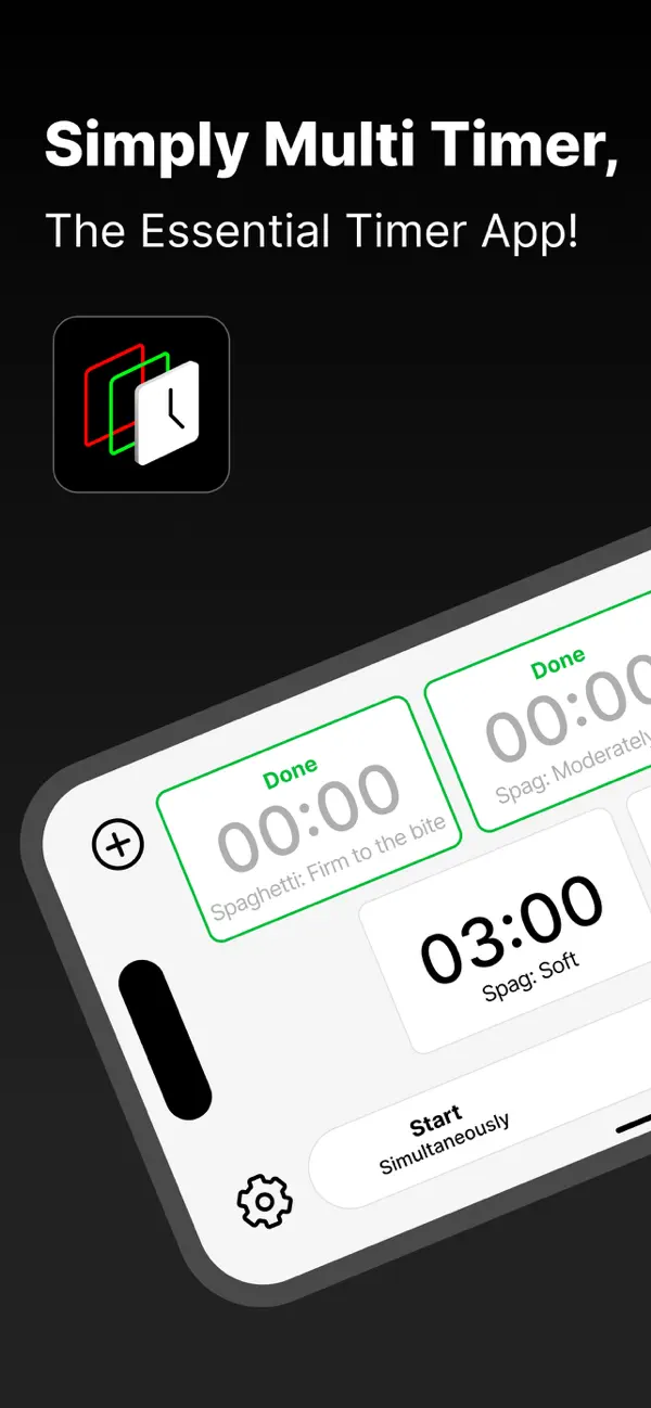#1. Simply Multi Timer (iOS) Ved: Jisu Jung