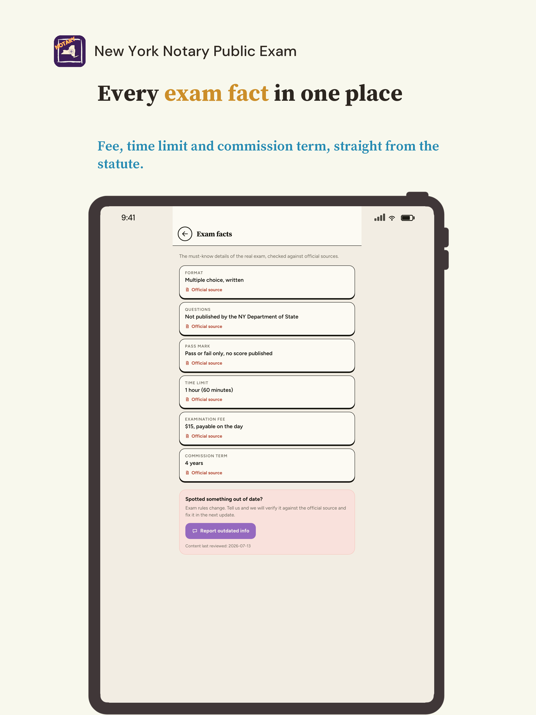 New York Notary Public Exam screenshot 16