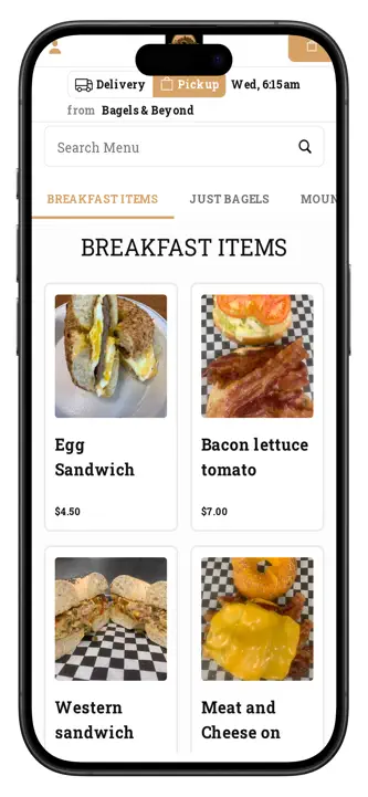 Bagels and Beyond screenshot 2