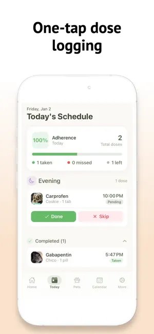 PillPaw: Pet Medicine Tracker screenshot 2